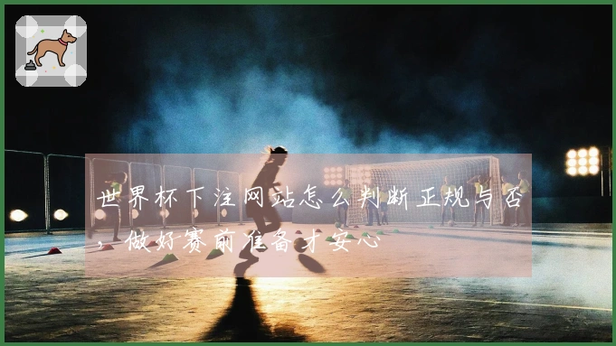 世界杯下注网站怎么判断正规与否，做好赛前准备才安心