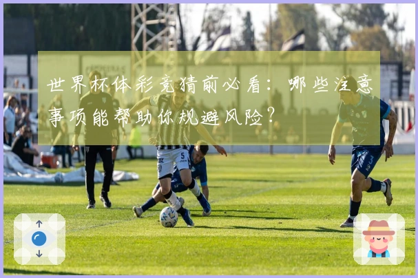 世界杯体彩竞猜前必看：哪些注意事项能帮助你规避风险？