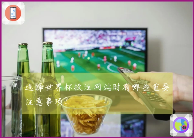 选择世界杯投注网站时有哪些重要注意事项？